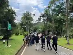 7.500 Wisatawan Berkunjung ke Kebun Raya Bogor pada H+6 Lebaran